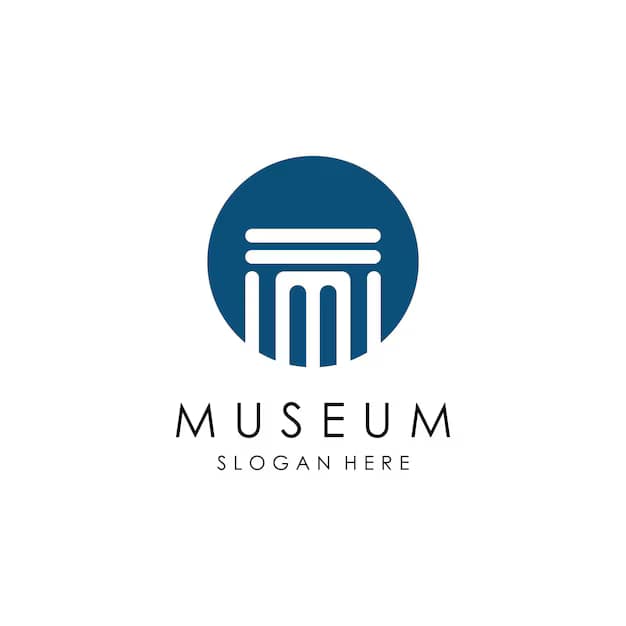 Museumslogo Vorlage Mit Minimalistischem Und Modernem Konzept 887694 1456